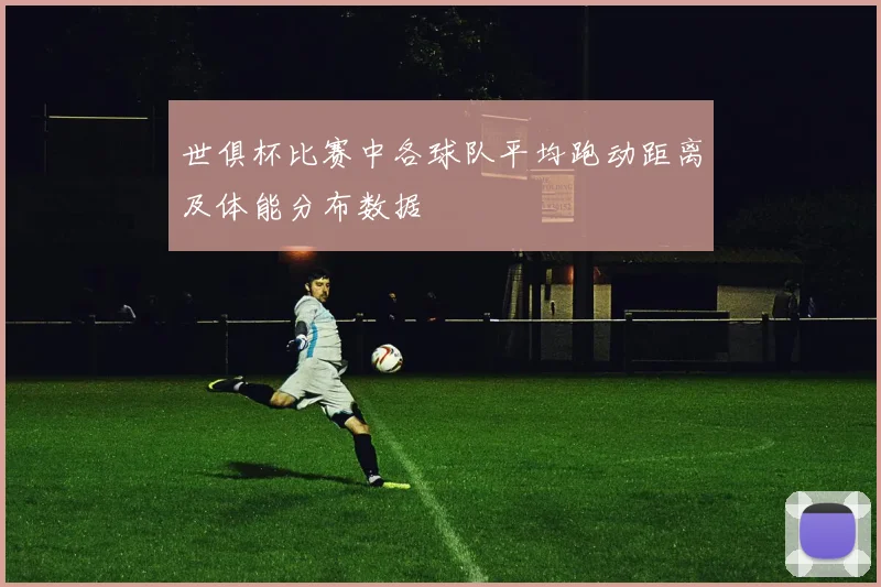 世俱杯比赛中各球队平均跑动距离及体能分布数据